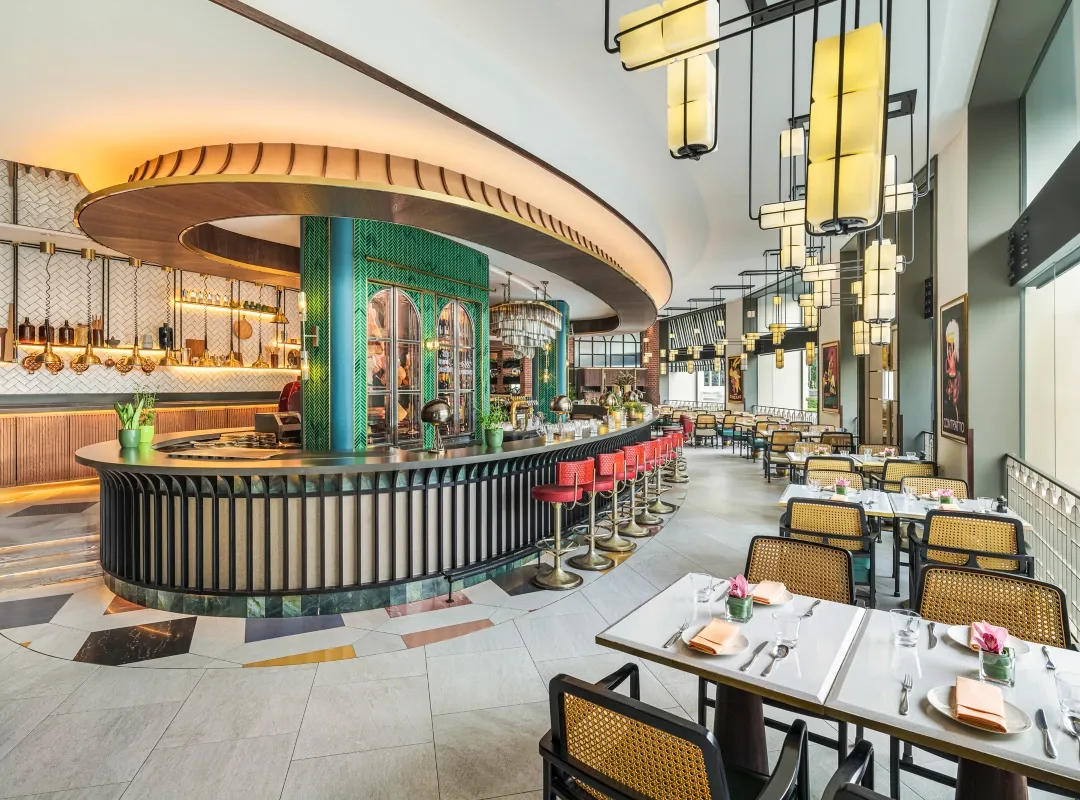 Odysseys Travel - Fairmont Singapore - Prego - Interior