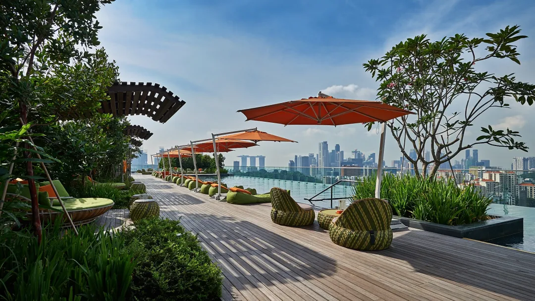 Odysseys Travel - JEN Singapore Orchardgateway - Rooftop Terrace