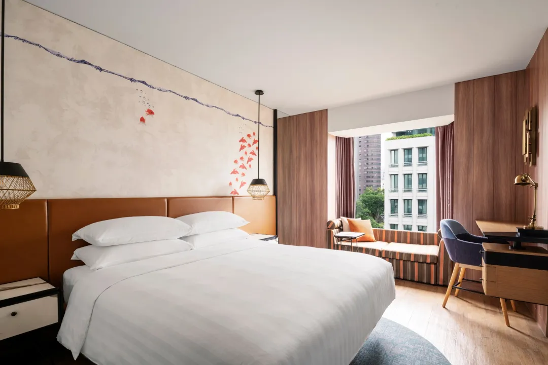 Odysseys Travel - JEN Singapore Tanglin by Shangri-La - Two Deluxe Rooms Connecting - Deluxe King Room