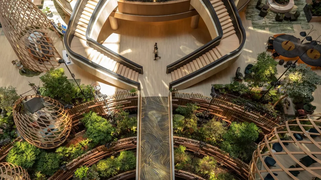 Odysseys Travel - PARKROYAL COLLECTION Marina Bay - Garden Atrium