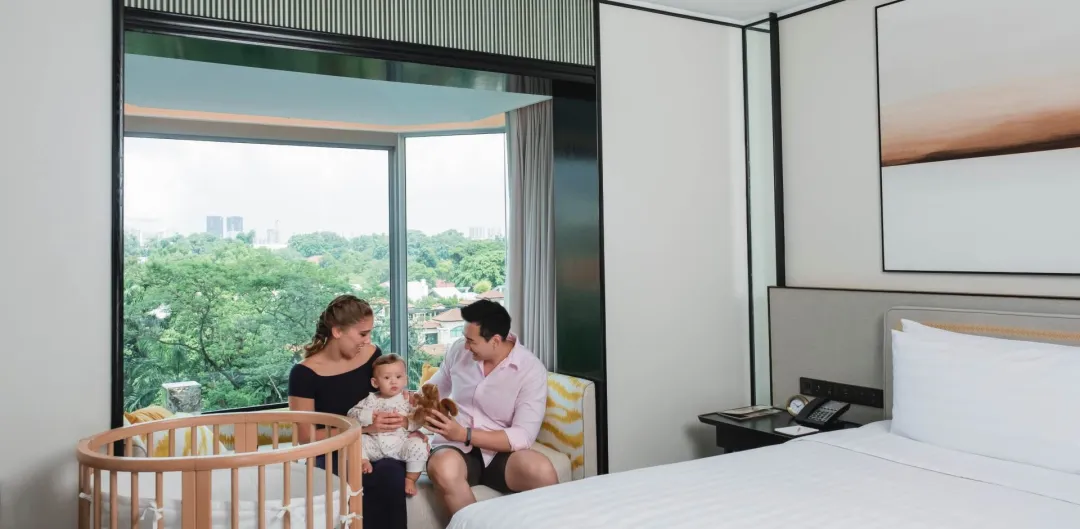 Odysseys Travel - Shangri-La Singapore - Tower Wing Deluxe Family Room - Family Room