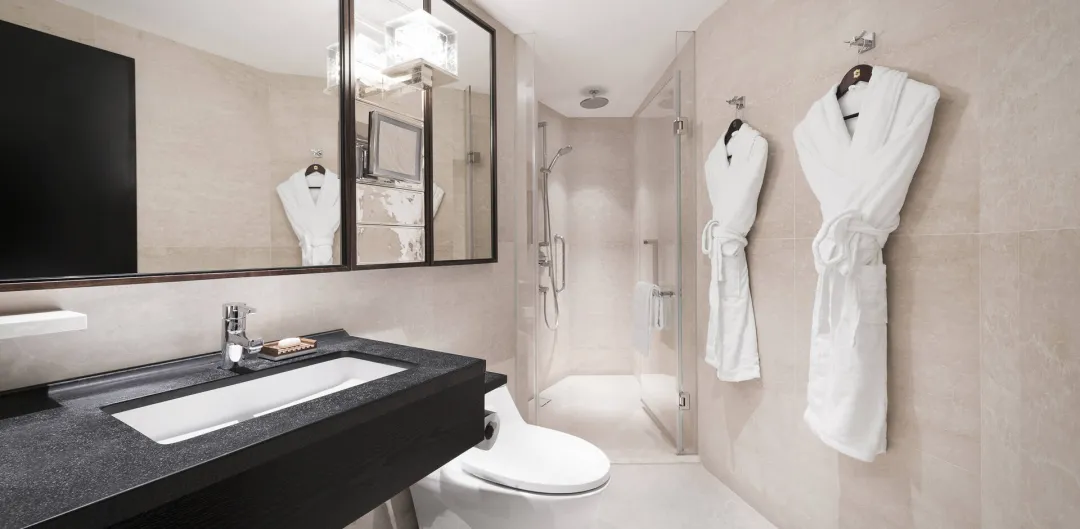 Odysseys Travel - Shangri-La Singapore - Tower Wing Horizon Club Deluxe - Bathroom