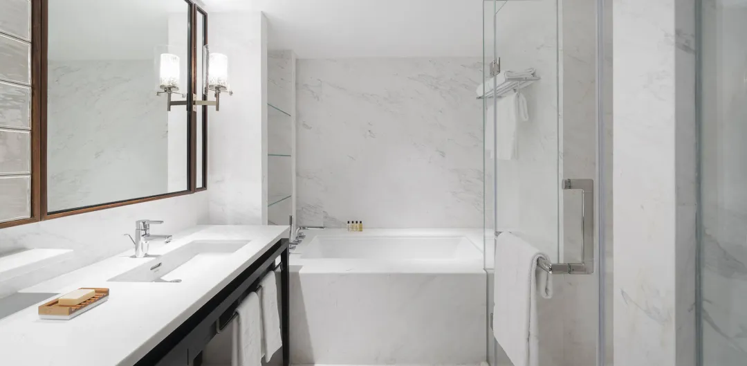 Odysseys Travel - Shangri-La Singapore - Tower Wing One Bedroom Suite - Bathroom