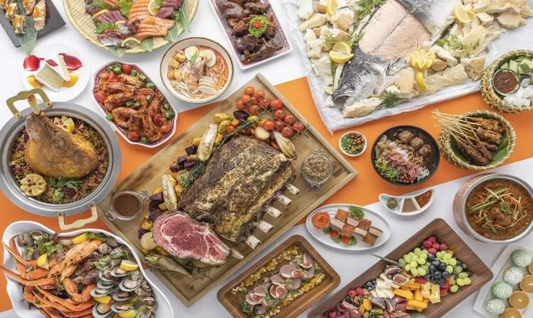 Odysseys Travel - Shangri-La Singapore - The Line - International Dishes