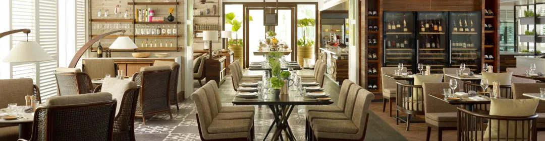 Odysseys Travel - Shangri-La Singapore - Waterfall Ristorante Italiano - Dining Room