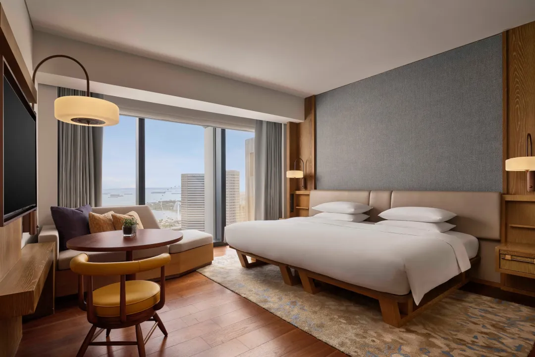 Odysseys Travel - Andaz Singapore - A Concept by Hyatt - 1 King Bed Sofa Bed Deluxe - Seating Area