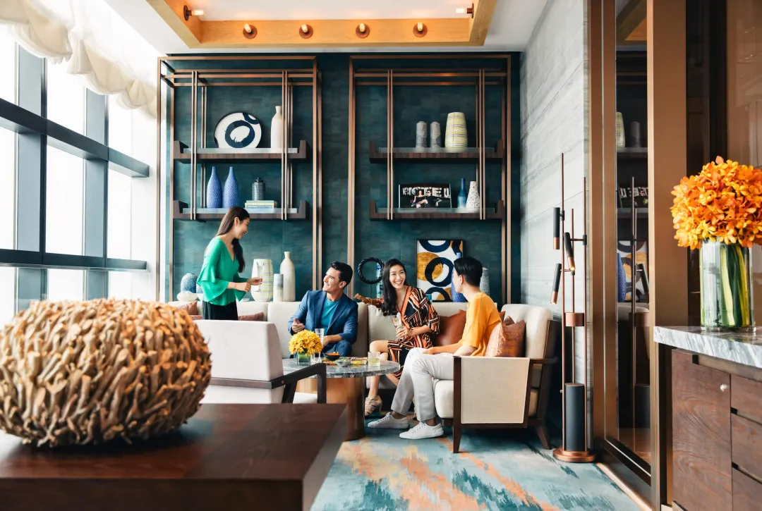 Odysseys Travel - Andaz Singapore - A Concept by Hyatt - Bar Square - Lounge