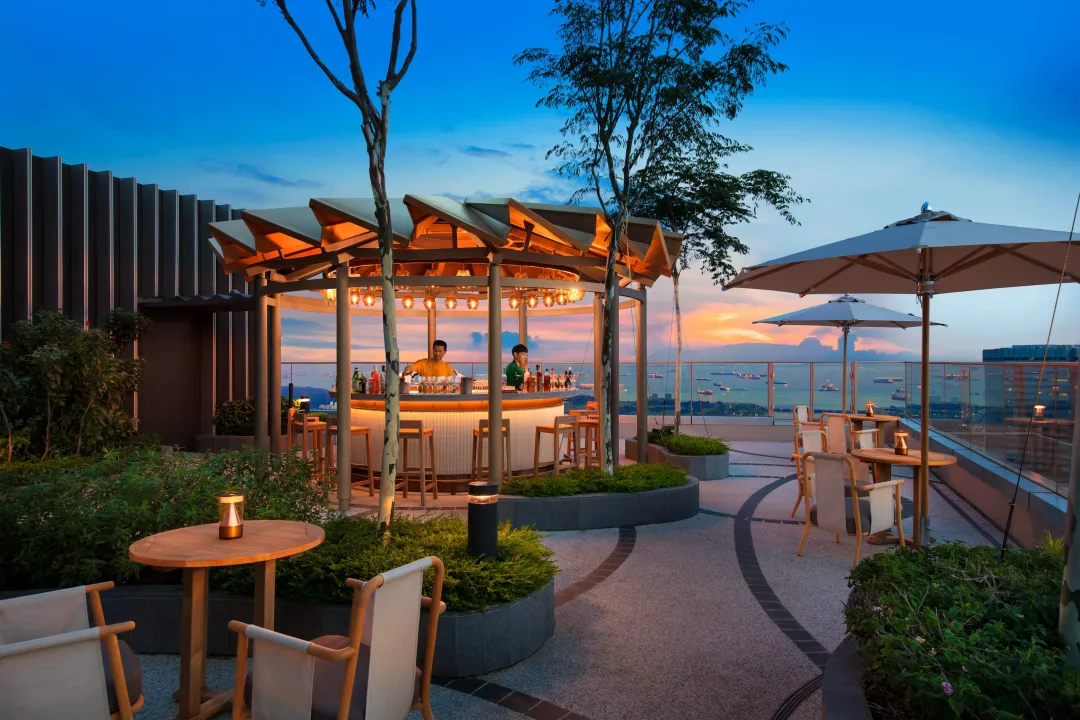 Odysseys Travel - Andaz Singapore - A Concept by Hyatt - Mr Stork - Bar Counter