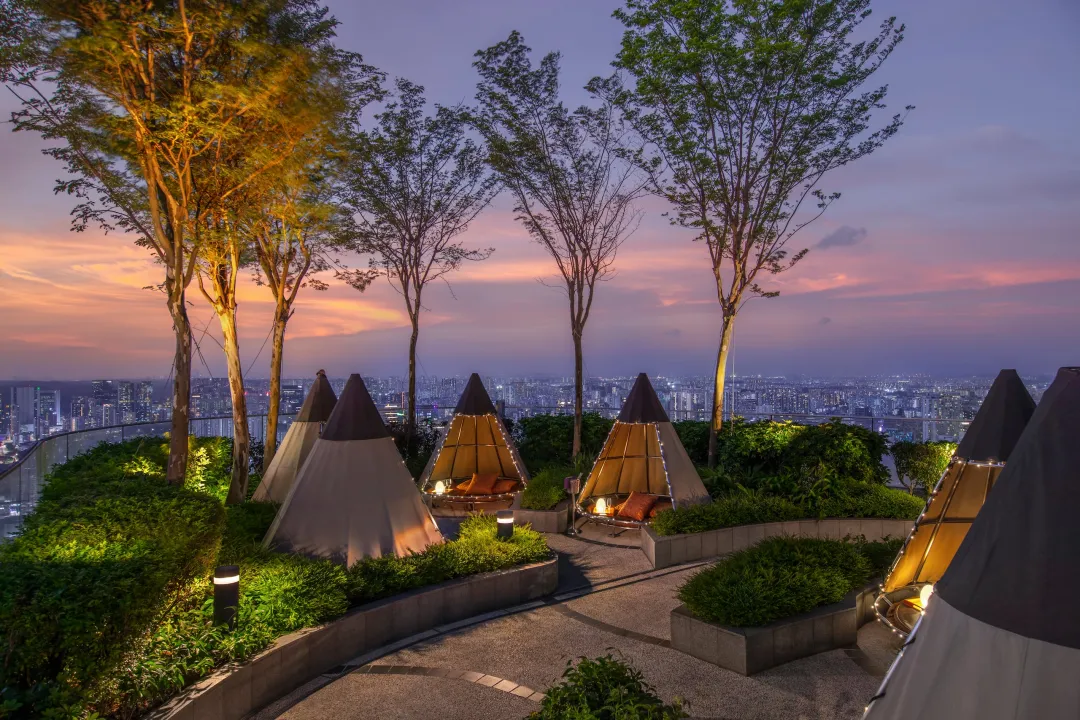 Odysseys Travel - Andaz Singapore - A Concept by Hyatt - Mr Stork - Teepee Huts