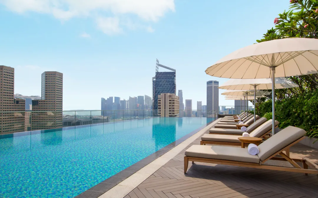 Odysseys Travel - Andaz Singapore - A Concept by Hyatt - Rooftop Pool