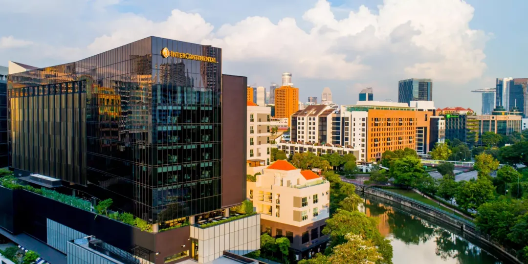 Odysseys Travel - InterContinental Singapore - Aerial View