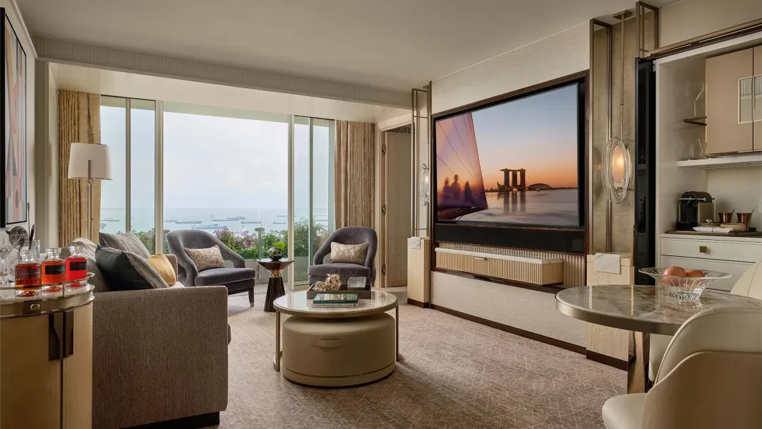 Odysseys Travel - Marina Bay Sands - Sands Bay Suite - Living Area