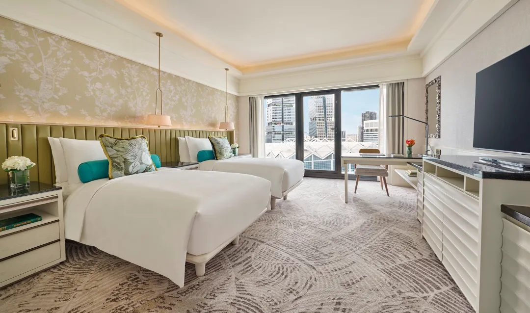 Odysseys Travel - Mandarin Oriental Singapore - Deluxe Room - Room View
