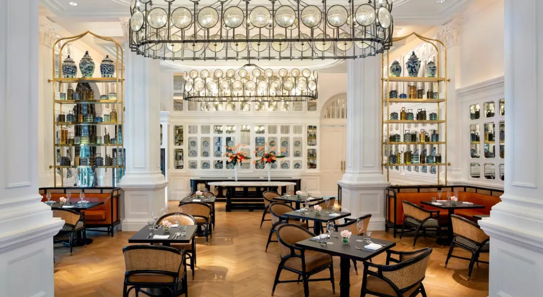 Odysseys Travel - Raffles Singapore - Tiffin Room - Dining Room