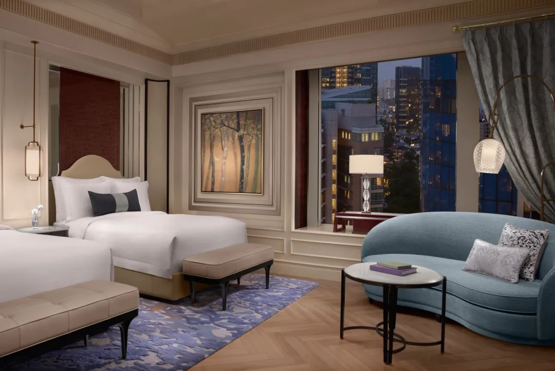 Odysseys Travel - The St. Regis Singapore - Lady Astor Room - Bedroom