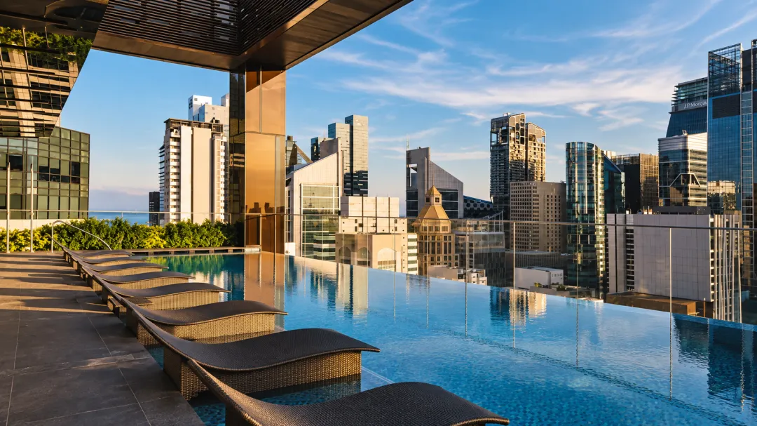 Odyssyes Travel - The Clan Singapore - Rooftop Pool