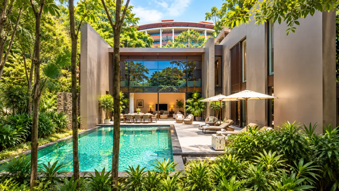 Odysseys Travel - Capella Sinagpore - Manor House Pool