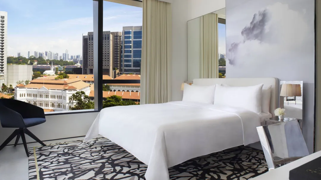 Odysseys Travel - JW Marriott Hotel Singapore South Beach - Studio - Bedroom Seating Area