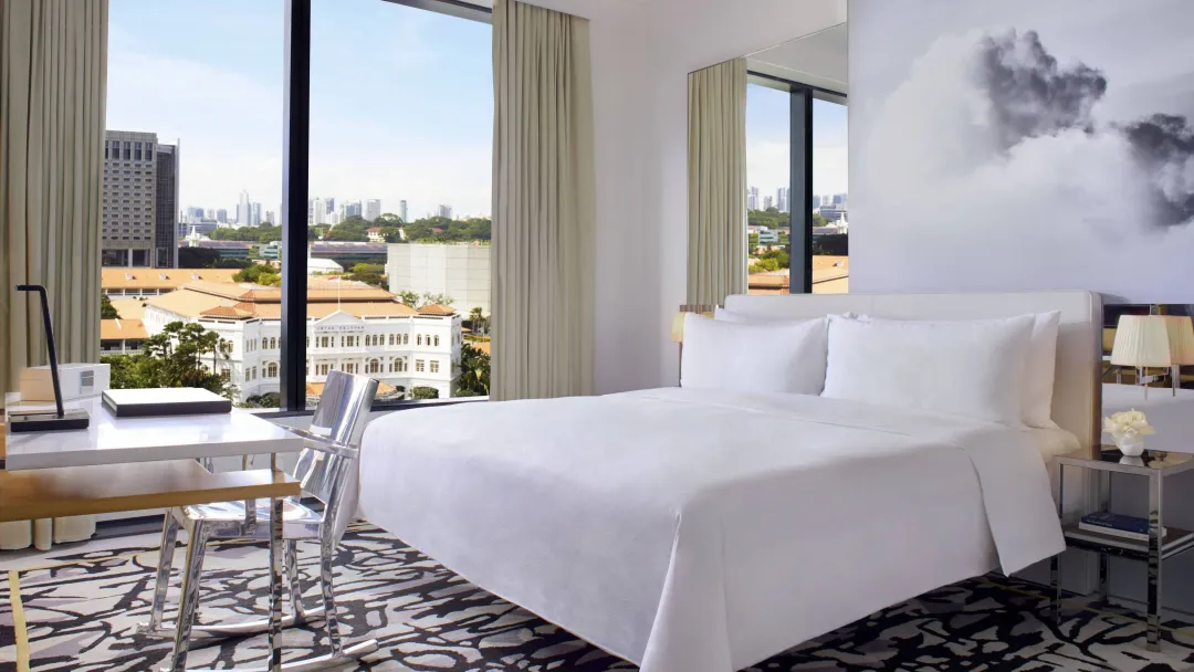 Odysseys Travel - JW Marriott Hotel Singapore South Beach - Deluxe Room - Bedroom