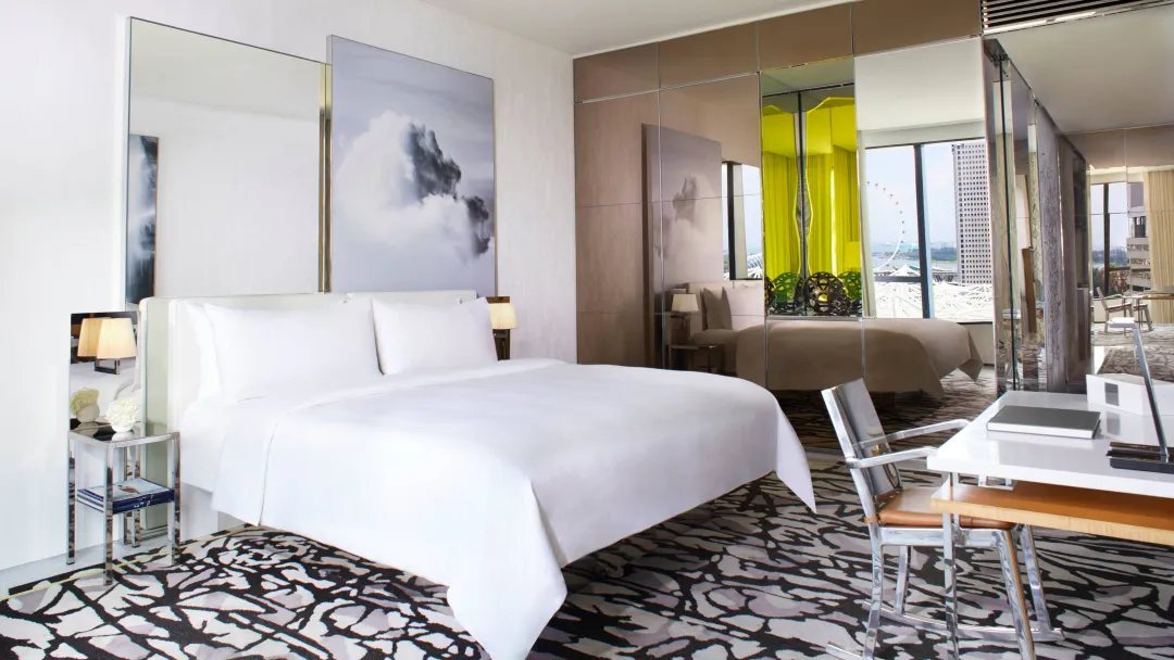 Odysseys Travel - JW Marriott Hotel Singapore South Beach - Premier Room - Bedroom Vanity