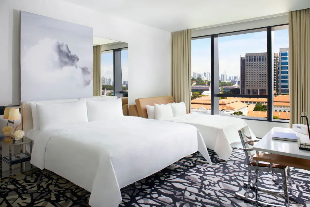 Odysseys Travel - JW Marriott Hotel Singapore South Beach - Family Room - Bedroom