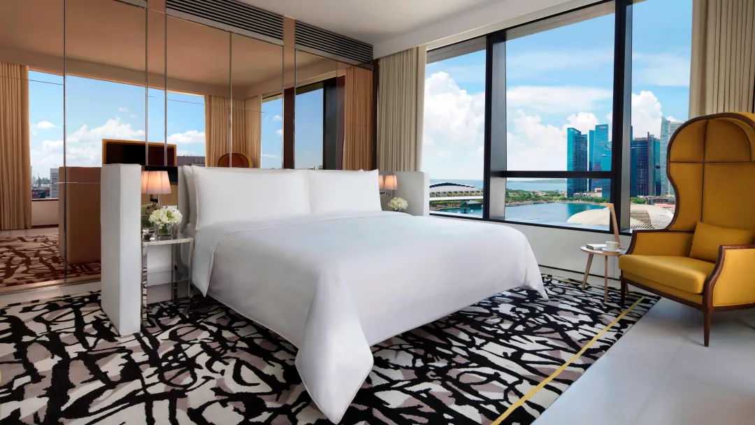 Odysseys Travel - JW Marriott Hotel Singapore South Beach - One Bedroom Suite - Bedroom