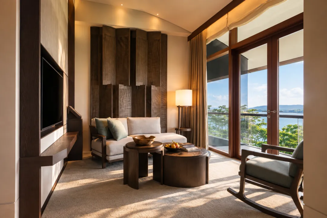 Odysseys Travel - Capella Singapore - Sentosa Suite - Living Room