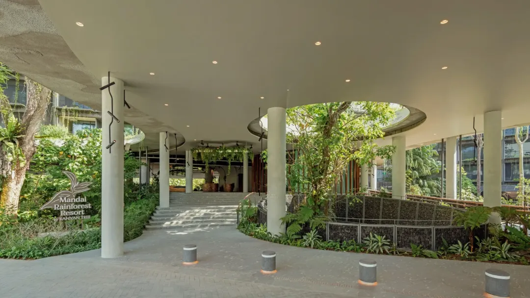Odysseys Travel - Mandai Rainforest Resort by Banyan Tree - Entrance