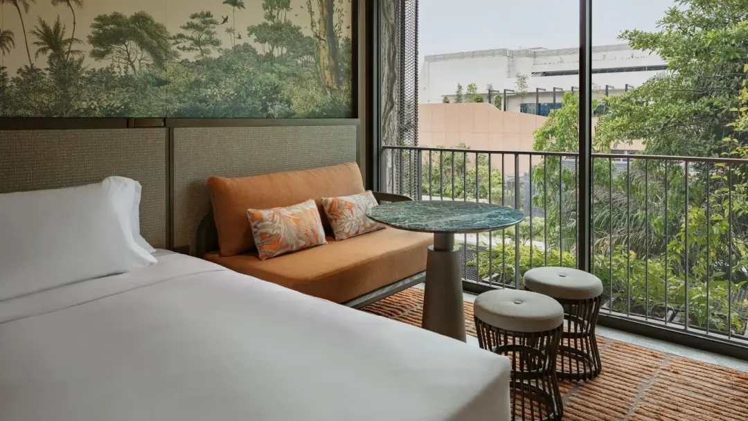Odysseys Travel - Mandai Rainforest Resort by Banyan Tree - Retreat Room - King Bed - Sofa