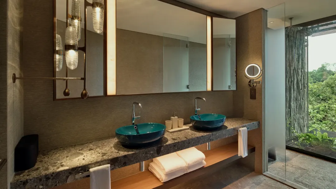 Odysseys Travel - Mandai Rainforest Resort by Banyan Tree - Rainforest Room -  Bathroom