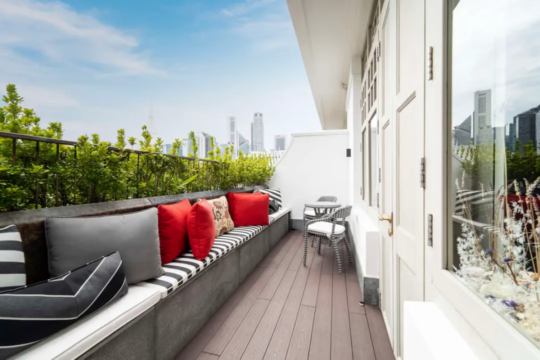 Odysseys Travel - The Capitol Kempinski Hotel Singapore - Terrace Room - Terrace