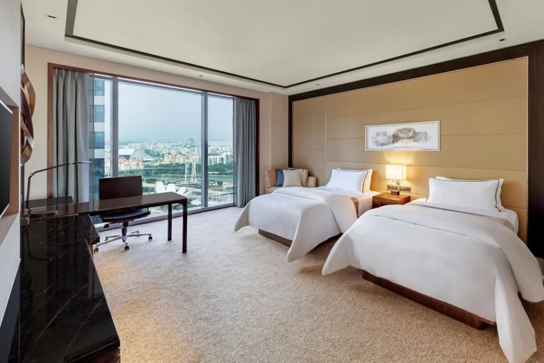 Odysseys Travel - The Westin Singapore - Guest Room - Twin Beds