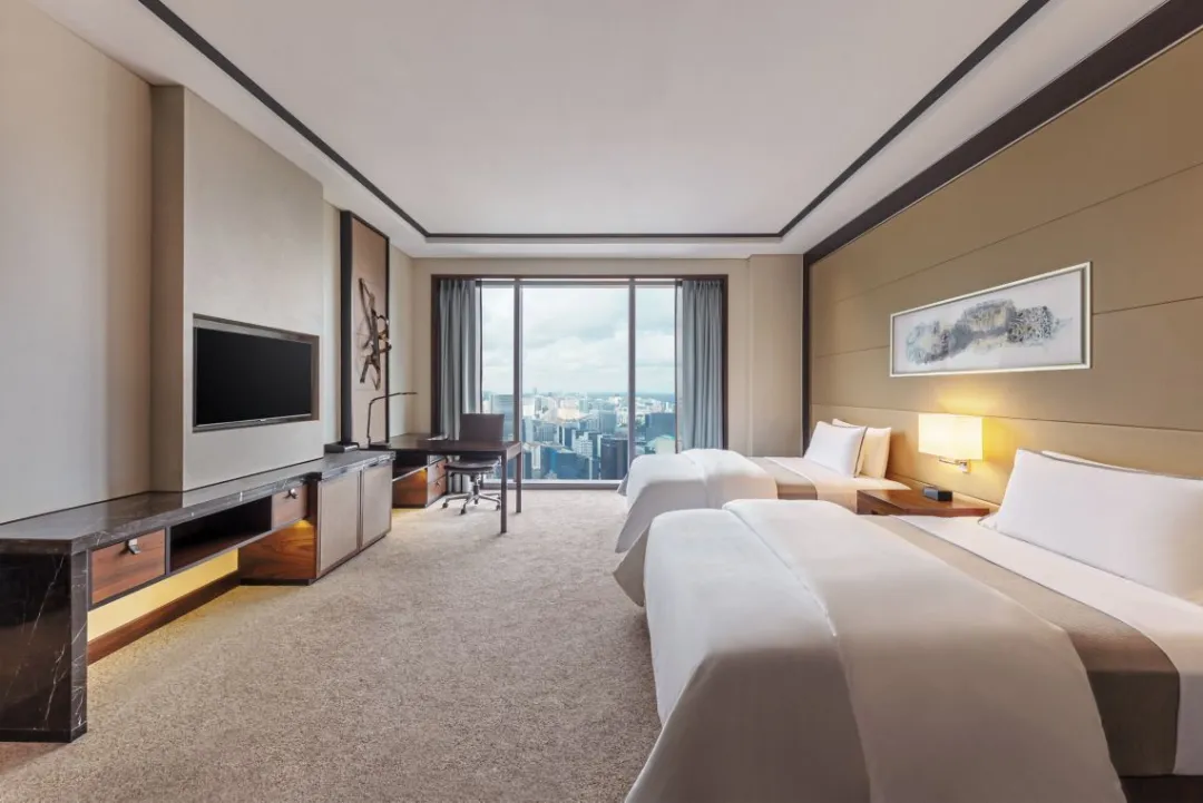 Odysseys Travel - The Westin Singapore - Mid Floor Guest Room - Twin Beds