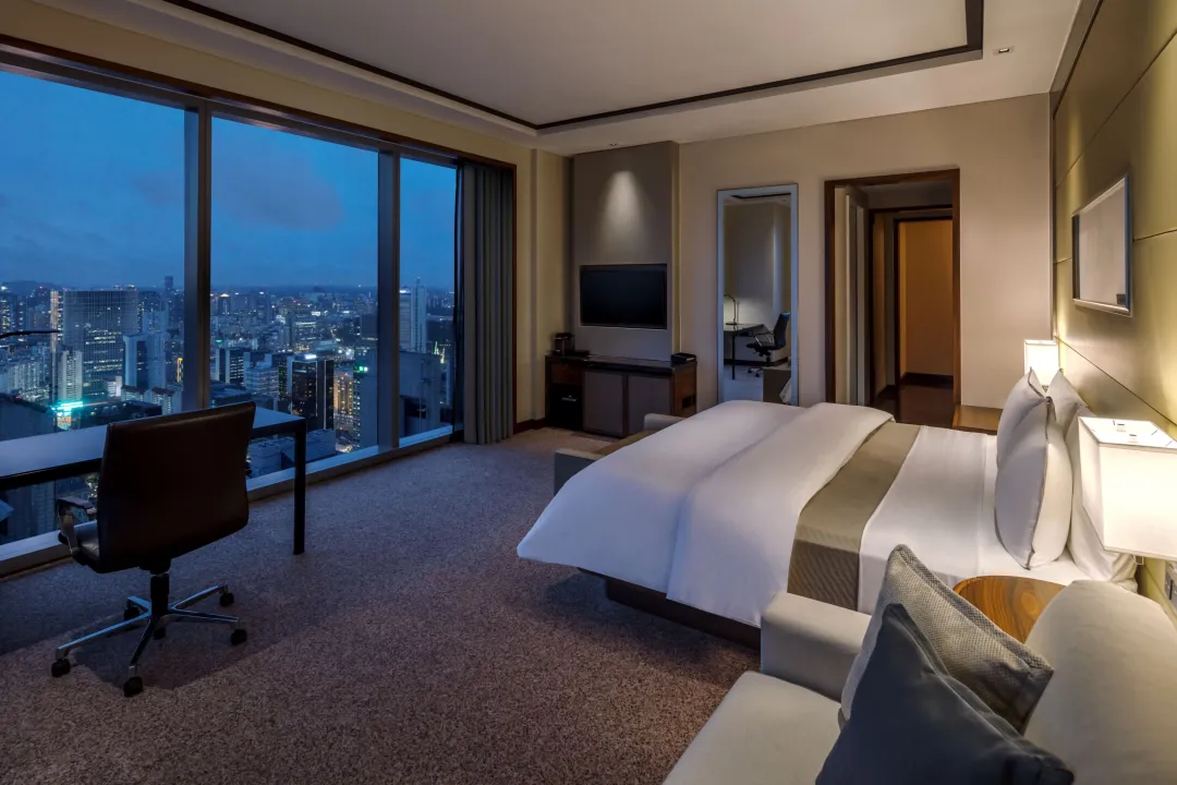 Odysseys Travel - The Westin Singapore - Larger Guest Room - King Bed