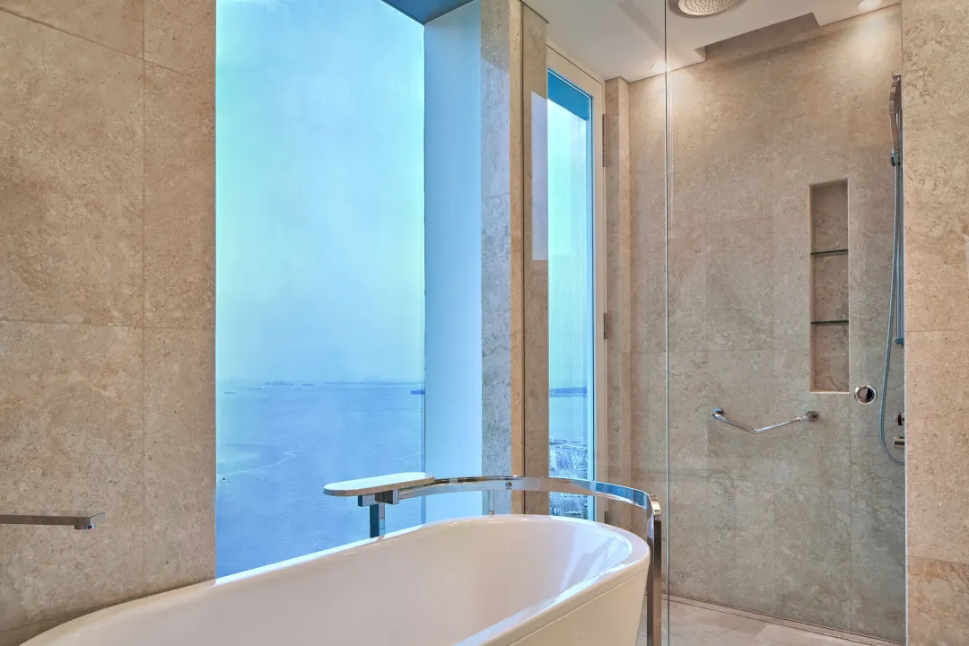 Odysseys Travel - The Westin Singapore - Larger Guest Room -  Bathroom