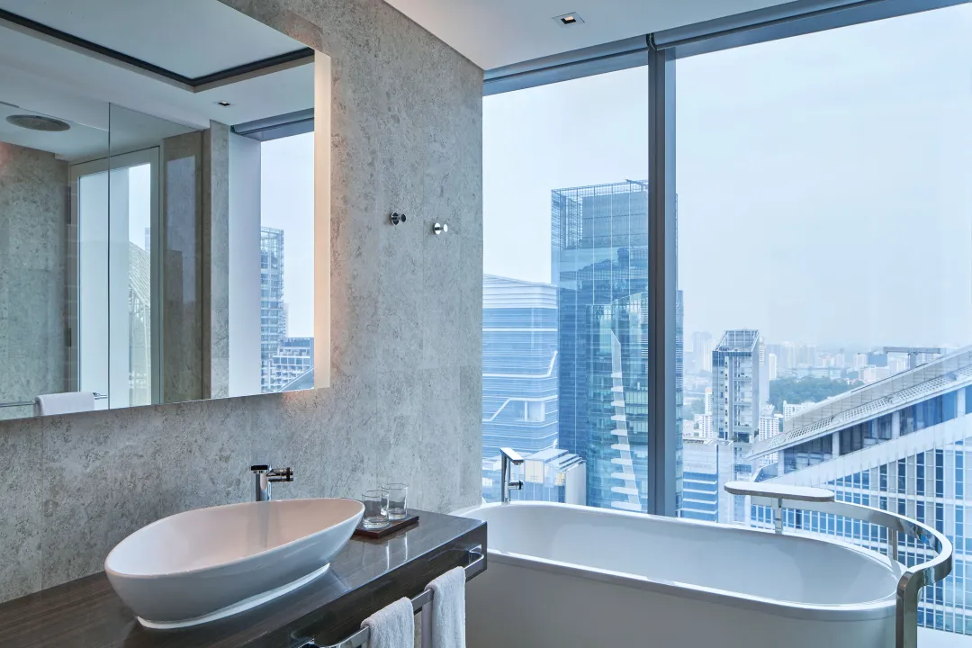 Odysseys Travel - The Westin Singapore - Club Guest Room - Bathroom