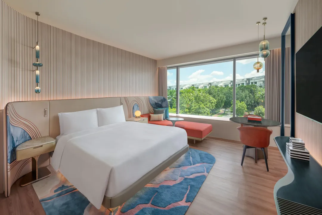 Odysseys Travel - W Singapore Sentosa Cove - Deluxe Room - Bedroom