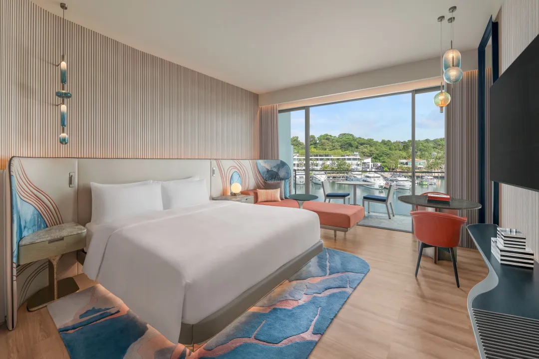 Odysseys Travel - W Singapore Sentosa Cove - Premier Room - Bedroom