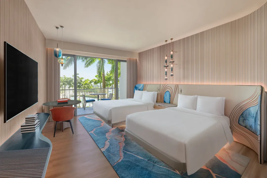 Odysseys Travel - W Singapore Sentosa Cove - Premier Deluxe Room - Twin Bedroom