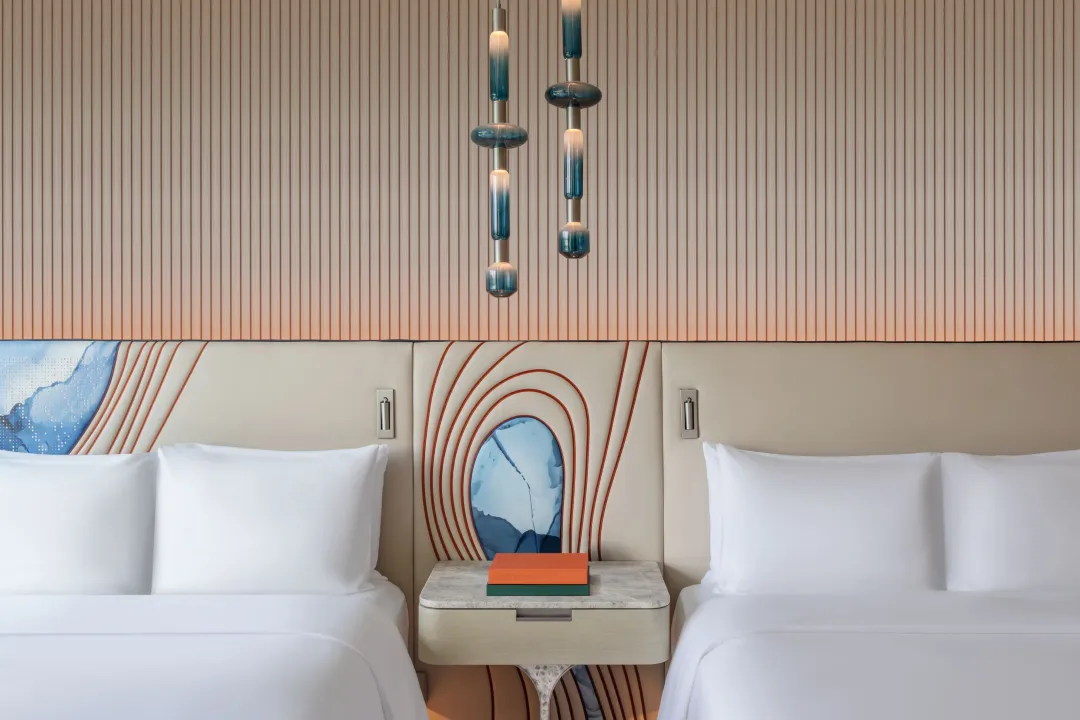 Odysseys Travel - W Singapore Sentosa Cove - Premier Deluxe Room - Bedroom Seating Area