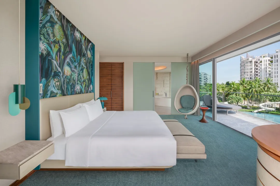 Odysseys Travel - W Singapore Sentosa Cove - W Suite - Bedroom