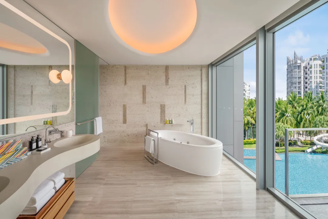 Odysseys Travel - W Singapore Sentosa Cove - W Suite - Bathroom