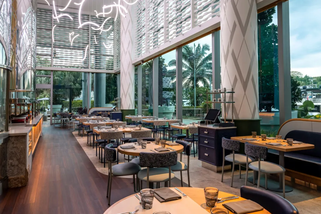 Odysseys Travel - W Singapore Sentosa Cove - the kitchen table - Dining Room