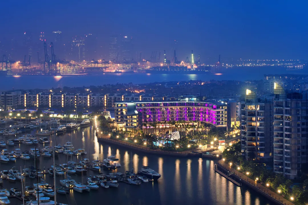 W Singapore Sentosa Cove  - Aerial View