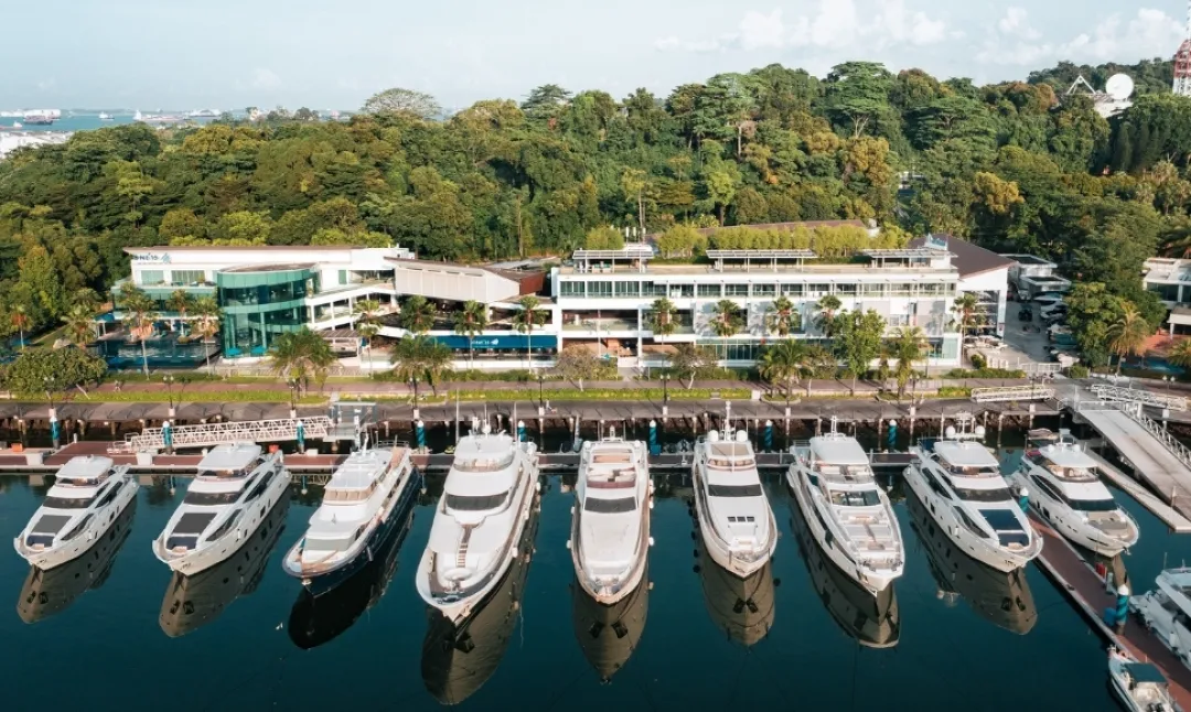 Odysseys Travel - ONE°15 Marina Sentosa Cove - Aerial View