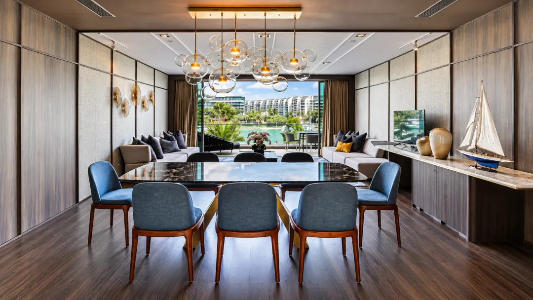 Odysseys Travel - ONE°15 Marina Sentosa Cove - Monte Carlo Suite I - Dining Table