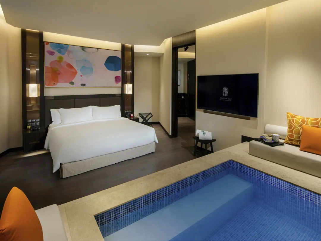 Odysseys Travel - Banyan Tree Kuala Lumpur - Sanctuary Suite - Bedroom