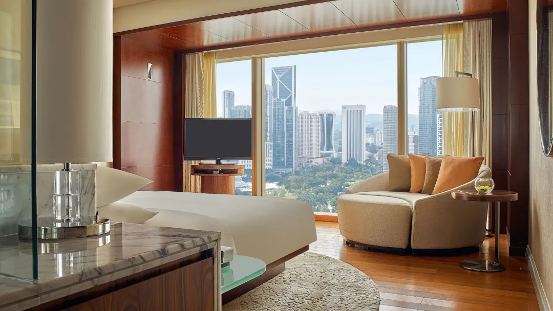 Odysseys Travel - Grand Hyatt Kuala Lumpur - City View Room - Bedroom Seating Area