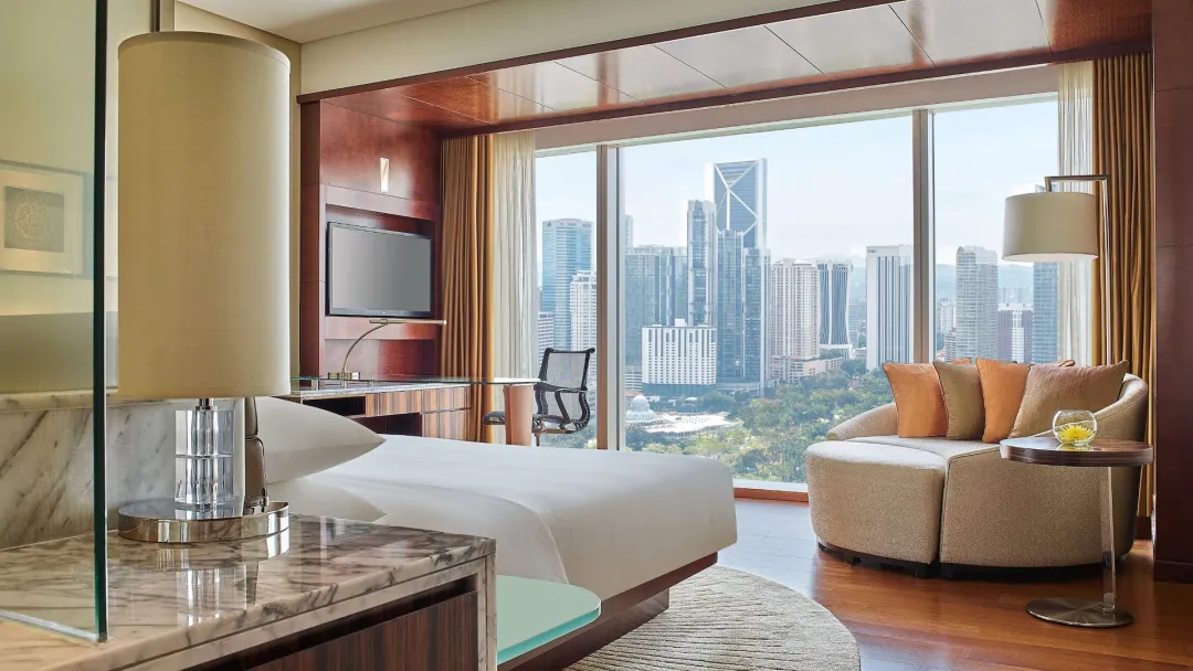 Odysseys Travel - Grand Hyatt Kuala Lumpur - Garden View Room - Bedroom View