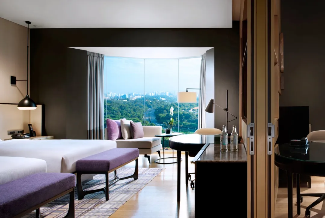 Odysseys Travel - Hilton Kuala Lumpur - Family Deluxe Room - Twin Bedroom